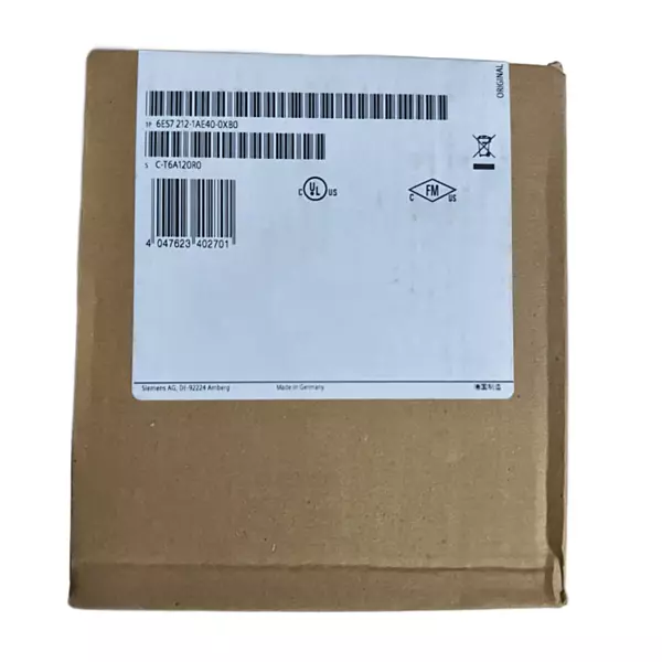 Siemens SIMATIC S7-1200 CPU 1212C Compact CPU DC/DC/DC (6ES7212-1AE40-0XB0)