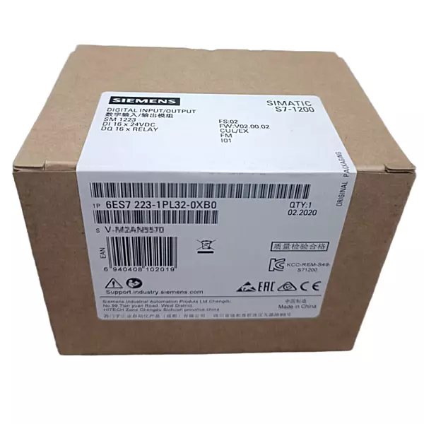 Siemens-6ES7223-1PL32-0XB0-16DI-16DO-Relay-Module.