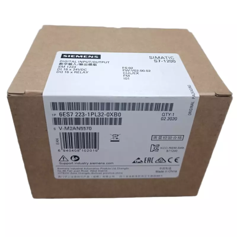 Siemens-6ES7223-1PL32-0XB0-16DI-16DO-Relay-Module.