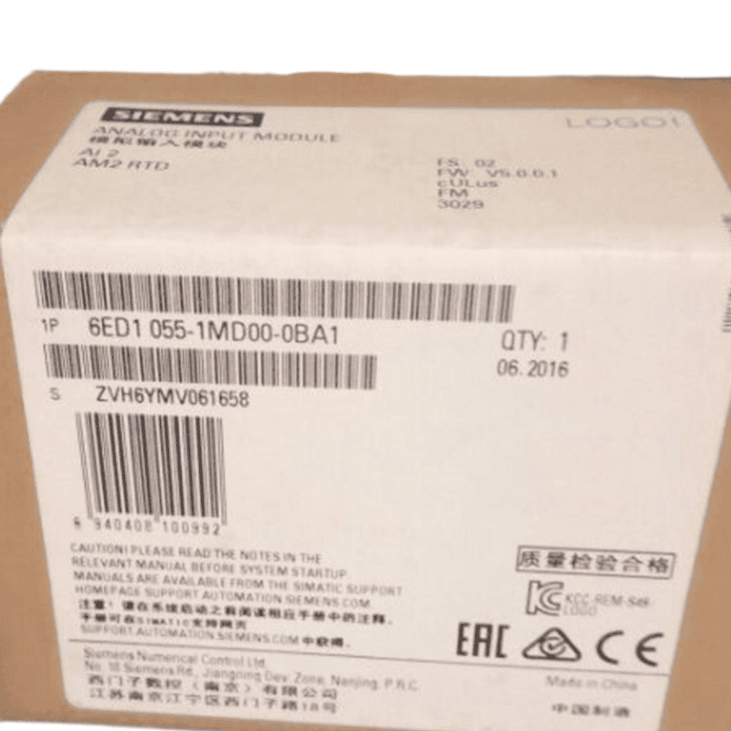 Siemens-6ED1055-1MD00-0BA1-LOGO-AM2-AQ-Analog-Output-Module-Original