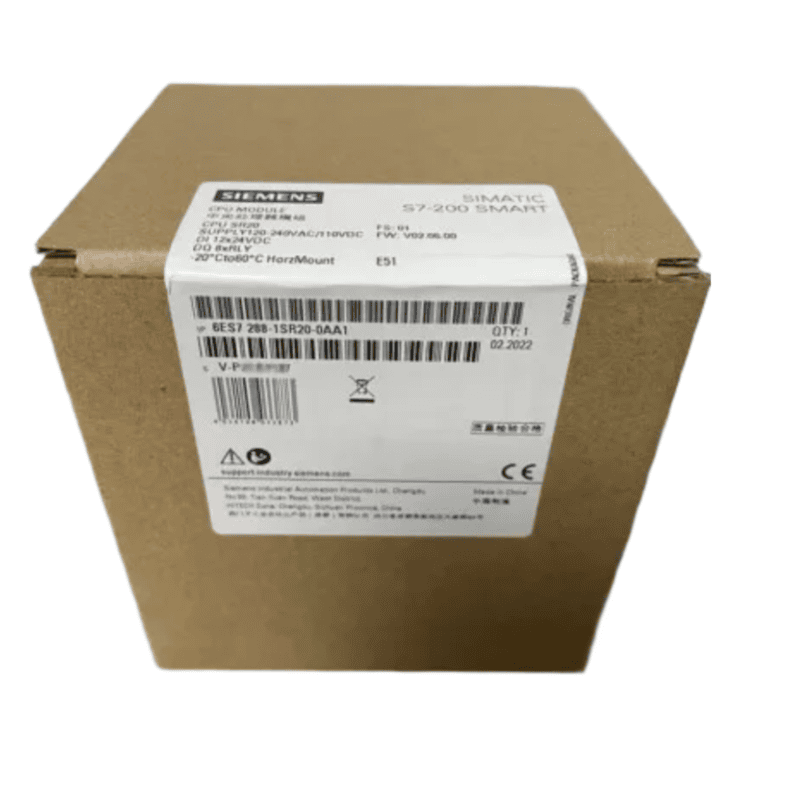 Siemens-6ES7288-1SR20-0AA1-S7-200-SMART-CPU-SR20-AC-DC-Relay-Original