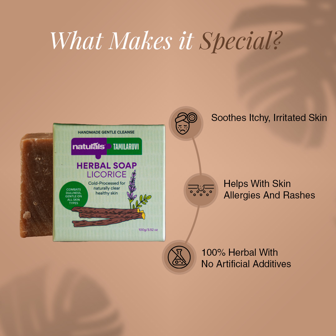 Licorice Herbal Soap