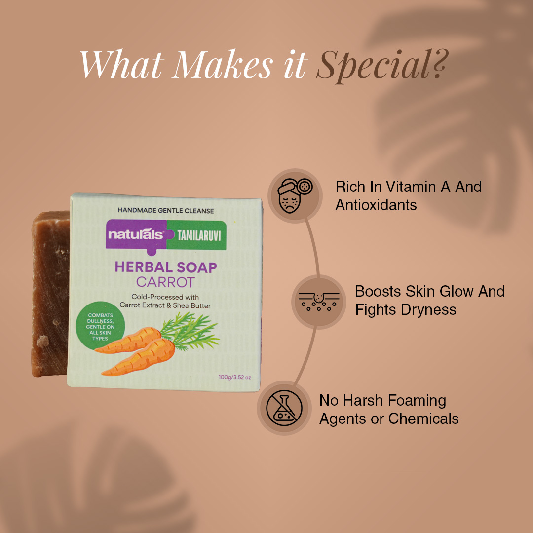 Carrot Herbal Soap
