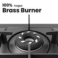 Slimmest Magnite 3 Burner Glass Hob Top Cooktop Manual Ignition