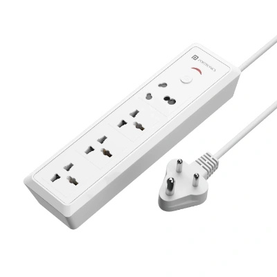 Portronics 16 Amp Power Plate 17 Extension Board with 4 Universal Sockets, 3840 Watts, 3m Cord, Resettable Fuse, Safety Shutter, 1-Socket 16A + 3-Socket 6A, Multi Plug for Home Appliances (White) Portronics 16 Amp Power Plate 17 Extension Board with 4 Universal Sockets, 3840 Watts, 3m Cord, Resettable Fuse, Safety Shutter, 1-Socket 16A + 3-Socket 6A, Multi Plug for Home Appliances (White)