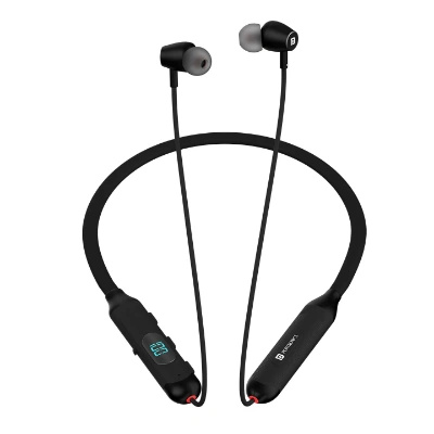 Portronics Harmonics Z8 Bluetooth Earphones - 40H Playback, Magnetic, LED Display, IPX4, Fast Charging (Black) Portronics Harmonics Z8 Bluetooth Earphones - 40H Playback, Magnetic, LED Display, IPX4, Fast Charging (Black)