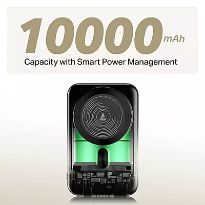 POWER BANK BOAT ENERGY SHROOM 10000 MAH PB331 ASH BLACK POWER BANK BOAT ENERGY SHROOM 10000 MAH PB331 ASH BLACK