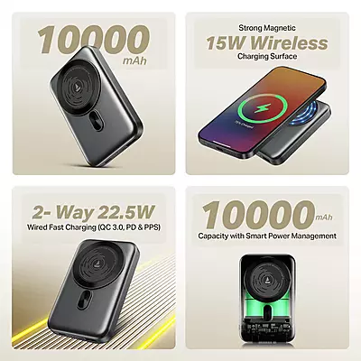 POWER BANK BOAT ENERGY SHROOM 10000 MAH PB331 ASH BLACK POWER BANK BOAT ENERGY SHROOM 10000 MAH PB331 ASH BLACK