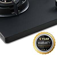 Carnival Plus Brass Burner Matt Finish Super Slim Tablet Hob 3 Burner Auto Ignition