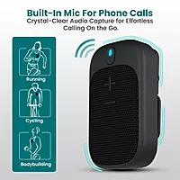 Portronics Talk Four 2W Wearable Bluetooth Speaker with Mic, Portable Speaker with Microphone