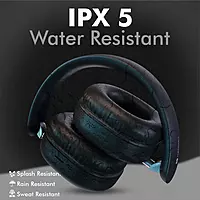 POR 3261 Muffs M6 Wireless Headphones – Bluetooth 5.4  AUX Support  40H Playtime  Dual Pairing