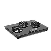 Shine Three Burner Gas Stove | Hob Top Auto Ignition