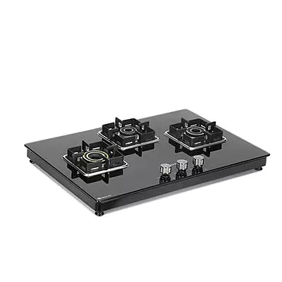 Shine Three Burner Gas Stove | Hob Top Auto Ignition