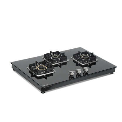 Shine Three Burner Gas Stove | Hob Top Auto Ignition