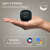 Portronics POR 2533 Harmonics Twins S18 TWS Earbuds – Bluetooth 5.3 | In-Ear | 30hrs Playtime| Black