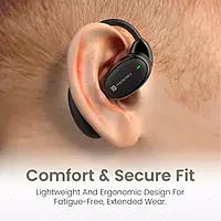 POR 2750 Harmonics Twins 31 OWS Earbuds – Bluetooth 5.4 | Out-Ear Design | Bass | Black