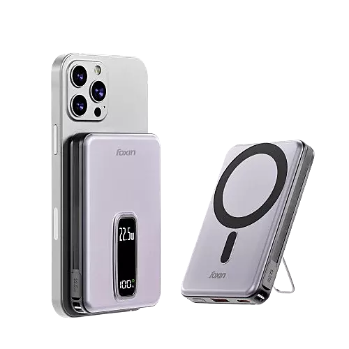 Power Bank Foxin 10000mAh MagSafe Mag One FPB-154 Meteor Grey
