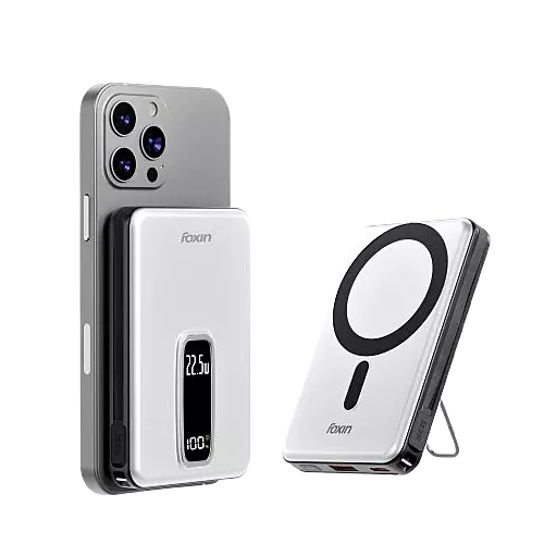 Power Bank Foxin 10000mAh MagSafe Mag One FPB-154 Pearl White