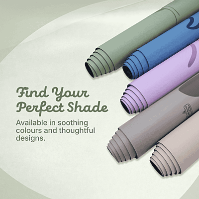 Grow Arched Yoga Mat | Pea Green