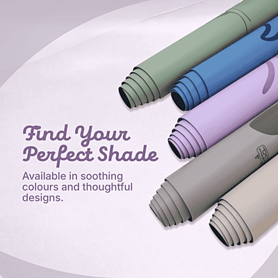 Breath Arched Yoga Mat | Lilac