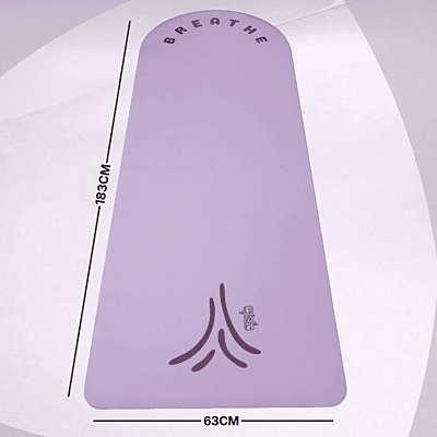 Breath Arched Yoga Mat | Lilac