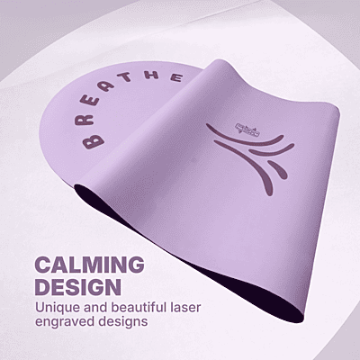 Breath Arched Yoga Mat | Lilac
