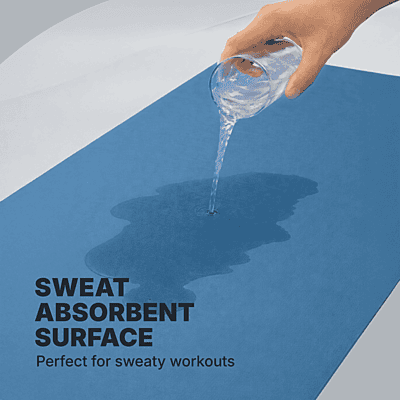 Flow Arched Yoga Mat | Dark Blue