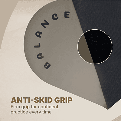 Balance Arched Yoga Mat | Light Brown