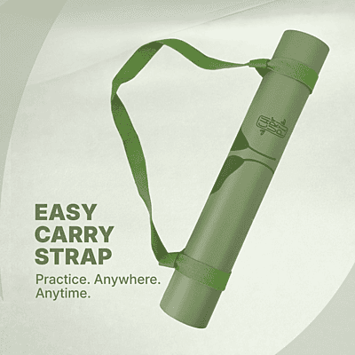 Grow Arched Yoga Mat | Pea Green