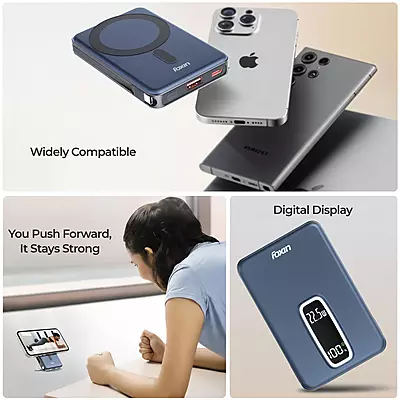 Power Bank Foxin 10000mAh MagSafe Mag One FPB-154 Stellar Blue