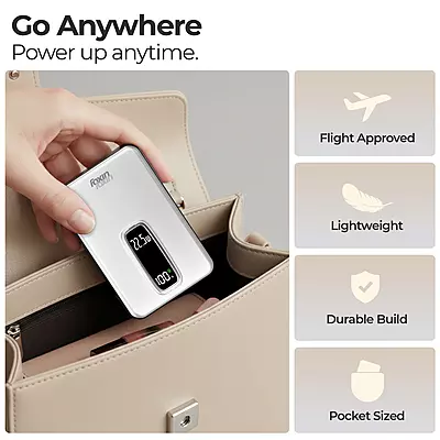 Power Bank Foxin 10000mAh MagSafe Mag One FPB-154 Pearl White