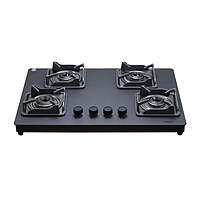 Shine Platinum Four Burner Gas Stove/Hob Top Auto Ignition
