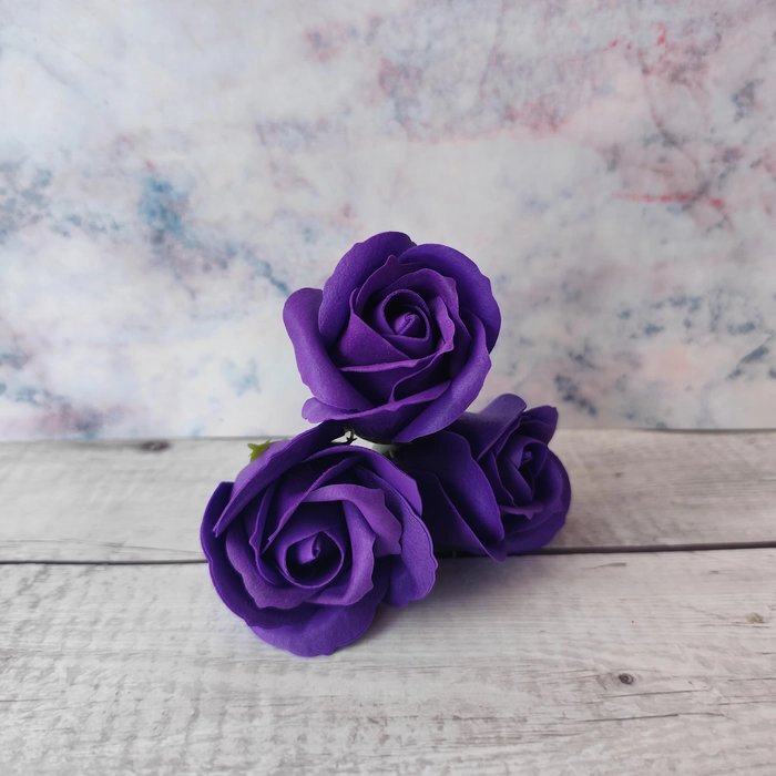Artificial Rose Purple Color