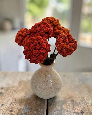 Marigold Small Flower Dark Orange