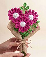 Daisy Large Flower Dark Pink