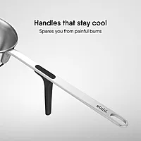 Stahl Artisan Triply Stainless Steel Tadka Pan | Gas & Induction Compatible |