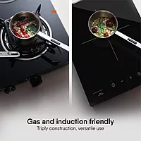 Stahl Artisan Triply Stainless Steel Tadka Pan | Gas & Induction Compatible |
