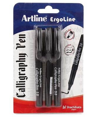Artline -Calligraphy Pen -Black