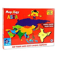 Asia Map Puzzle