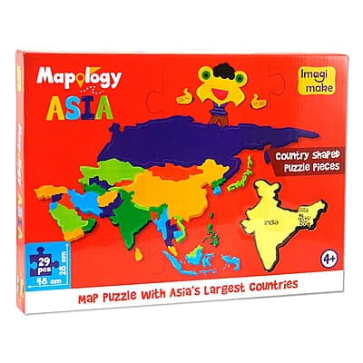 Asia Map Puzzle