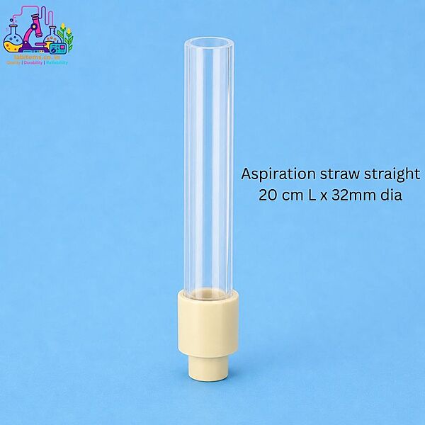 Aspiration straw straight- 20 cm L x 32mm dia