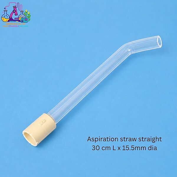 Aspiration straw straight- 30 cm L x 15.5mm dia