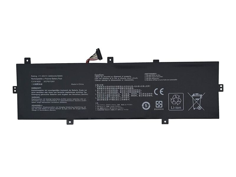 Techie Compatible Battery for Asus UX430UN – UX430, C31N1620, 3ICP5/70/81 Laptops 3400mAh 3-Cell