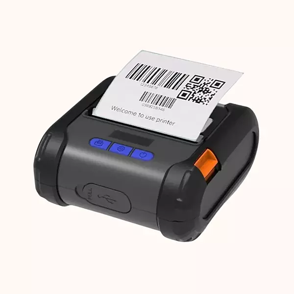 Atpos 80mm Portable Dual Mode Bluetooth Thermal Receipt + Label Printer | Wireless Printing | 3 Inch- L80