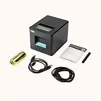 Atpos AT-301 80mm (3 Inch) Thermal Receipt Printer | USB/Bluetooth Interface