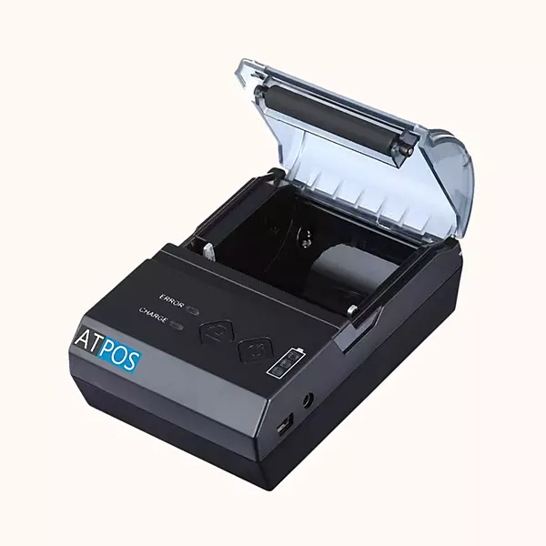 Atpos Bluetooth E-200 Wireless Portable Thermal Receipt Printer