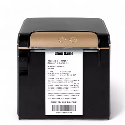 Atpos AT-506 80mm 3 Inch Bluetooth Thermal Receipt Printer (BT+USB+LAN+RS232) | 2 Year Warranty