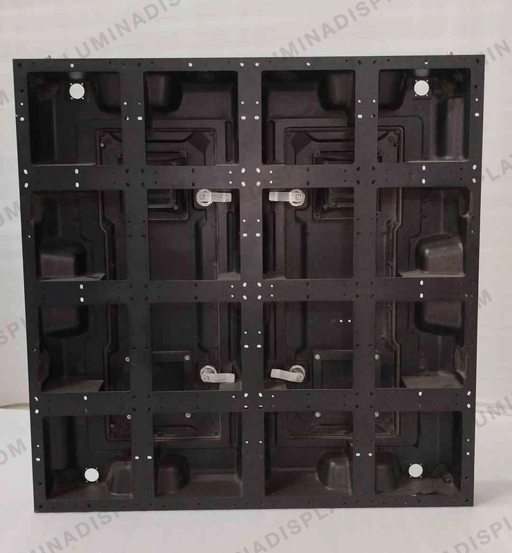 Aluminium diecast outdoor LED cabinet 768 x 768 mm for P6 192 x 192 mm modules – Lumina