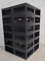 90 degree MS GI corner LED cabinet 1280 x 960 mm P4, powder-coated – Lumina Display Systems