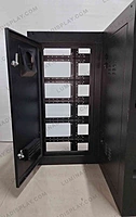 90 degree MS GI corner LED cabinet 1280 x 960 mm P4, powder-coated – Lumina Display Systems